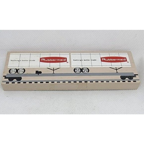 1995 The Cats Meow Faline 95 Nothing Is Better Made Rubbermade Truck Wood Block - Picture 10 of 10